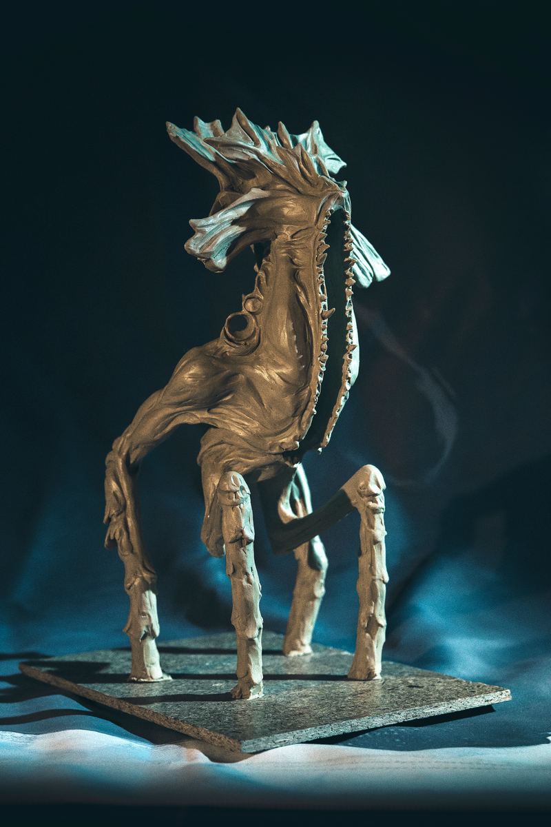 Illustration for article titled Lovecraftian Terror, Sculpted For A Video Game